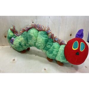 Authentic Eric Carle The Very‎ Hungry Caterpillar Used Plush Stuffed Animal